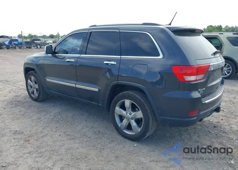 2013 Jeep Grand Cherokee Overland z USA, uszkodzony, nr VIN 1C4RJFCT9DC544787